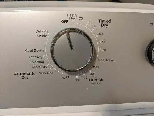 WHIRLPOOL 7.0 cu. ft. Electric Vented Dryer with AUTODRY Drying System, Hamper Door - White (CDEW7110RW)