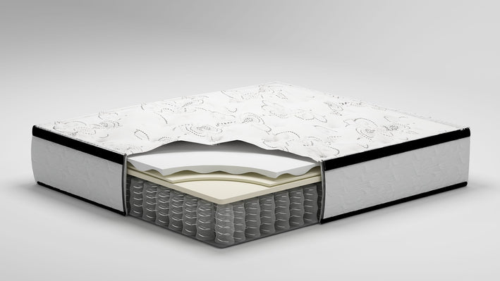 Chime 12 Inch Hybrid Mattress with Foundation