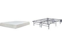 10 Inch Chime Memory Foam Mattress with Foundation