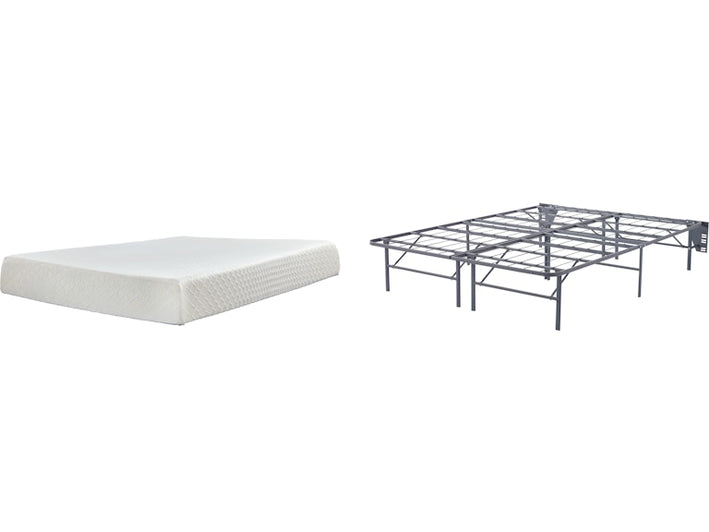 8 Inch Chime Innerspring Mattress with Foundation