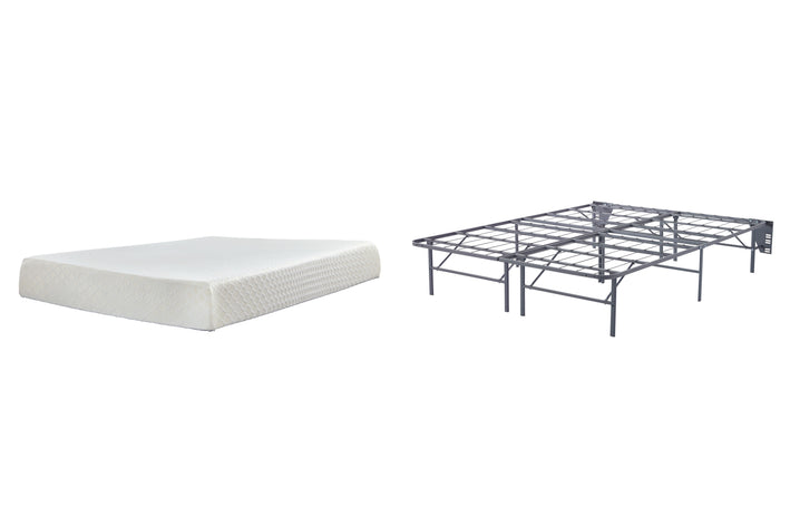 Chime 12 Inch Memory Foam Mattress with Foundation