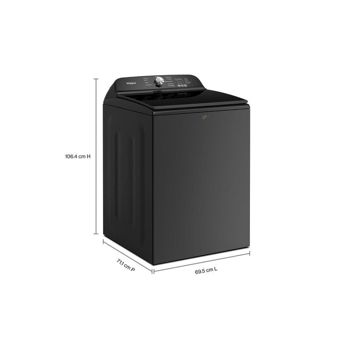 CROSLEY PROFESSIONAL 5.3 Cubic Foot Top Load Washer Volcano Black (ZWW5310RB)