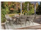 Beach Front Outdoor Dining Table and 6 Chairs (PKG014897)