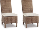Beachcroft Outdoor Dining Table and 4 Chairs and Bench (PKG000284)