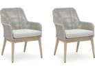 Seton Creek Outdoor Dining Table and 4 Chairs (PKG016266)
