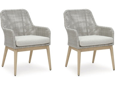 Seton Creek Outdoor Dining Table and 4 Chairs (PKG016266)