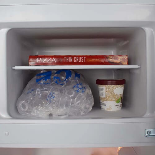 22 Inch Freestanding Top Freezer Refrigerator with 7.3 cu. ft. Capacity, 3 Glass Shelves, Gallon Door Bin, Crisper Drawer, ADA Compliant, and ENERGY STAR®: Stainless Steel (RA733B3S)