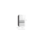 SAMSUNG BESPOKE 29.0 Cu. Ft. FD Ref Wht (RF29BB860012AA)