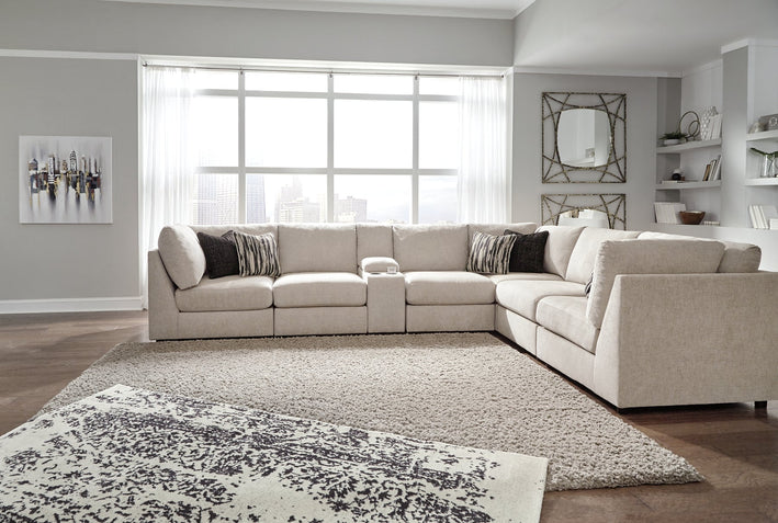 Kellway 5-Piece Sectional with Ottoman