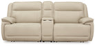 Double Deal 2-Piece Power Reclining Loveseat Sectional(U13001S3 (U1300158,U1300162)