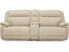 Double Deal 2-Piece Power Reclining Loveseat Sectional(U13001S3 (U1300158,U1300162)