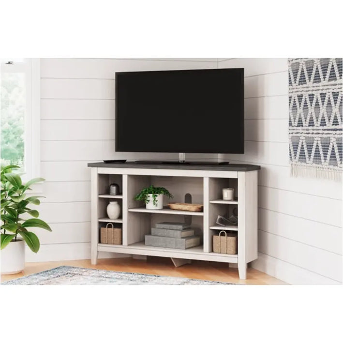 Dorrinson Corner TV Stand/Fireplace OPT (W287-67)