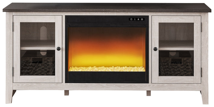 Dorrinson 60" TV Stand with Electric Fireplace (W287W2)