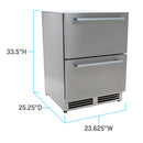 Avanti ELITE Series Indoor/Outdoor Undercounter Drawer Refrigerator (OR525U5D)